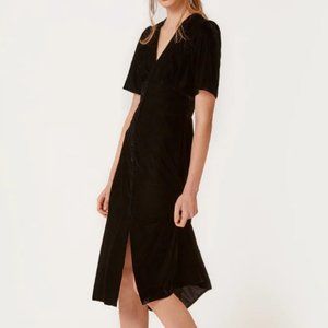 Black Alexa Midi Dress